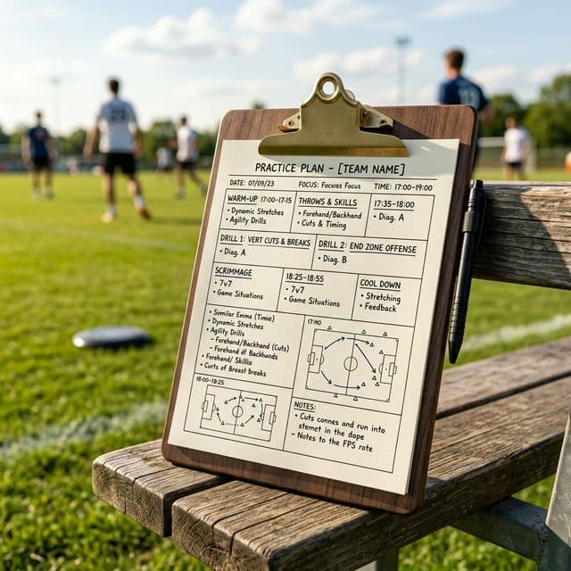 The Captain's Guide to Practice Planning for Ultimate Frisbee